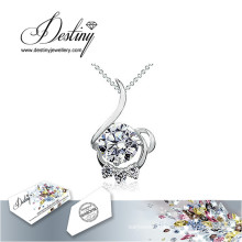 Destiny Jewellery Crystal From Swarovski Angel Pendant & Necklace